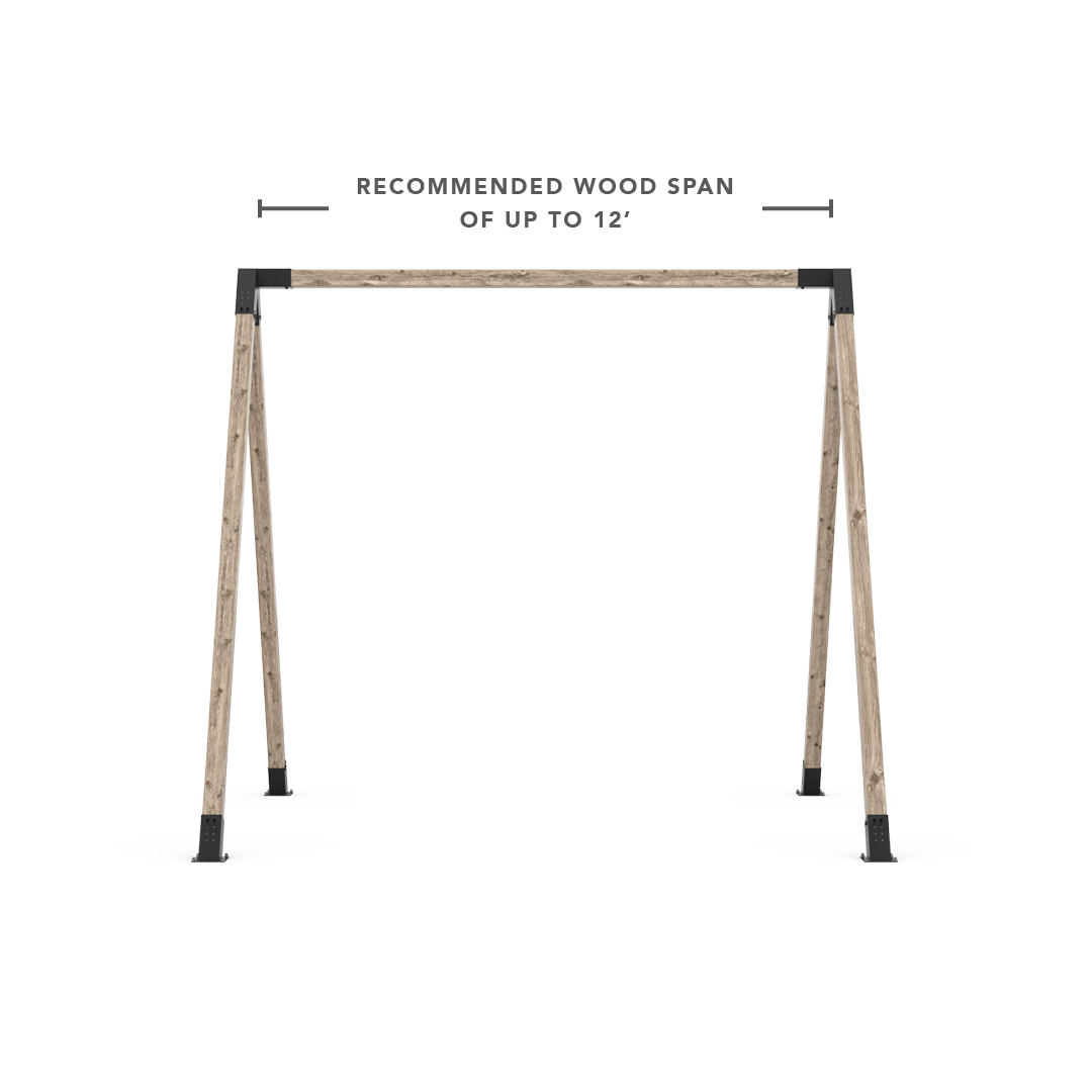 A Frame Kit For 4x4 Wood Posts 