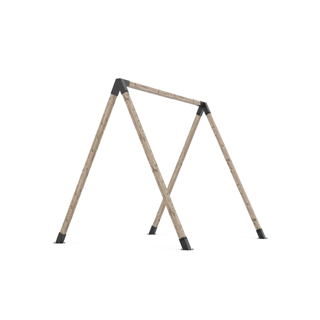 A Frame Kit for 6x6 Wood Posts | Toja Grid