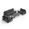 The X 4 Piece Sofa Set with Covers