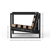 Modern Muskoka Slim Chair/Loveseat Kit